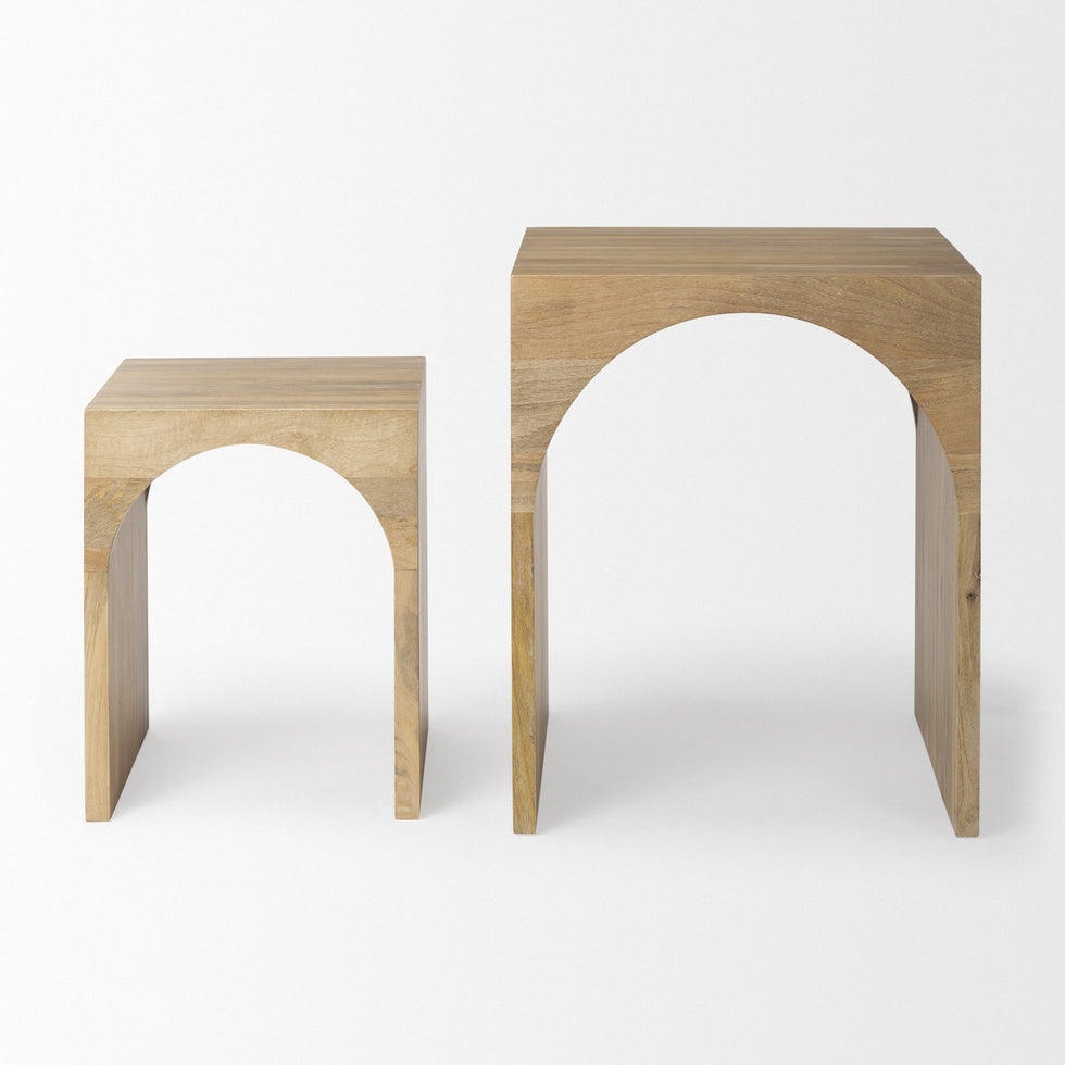 Mercana Chloe Accent Table (Set of 2) - Wood
