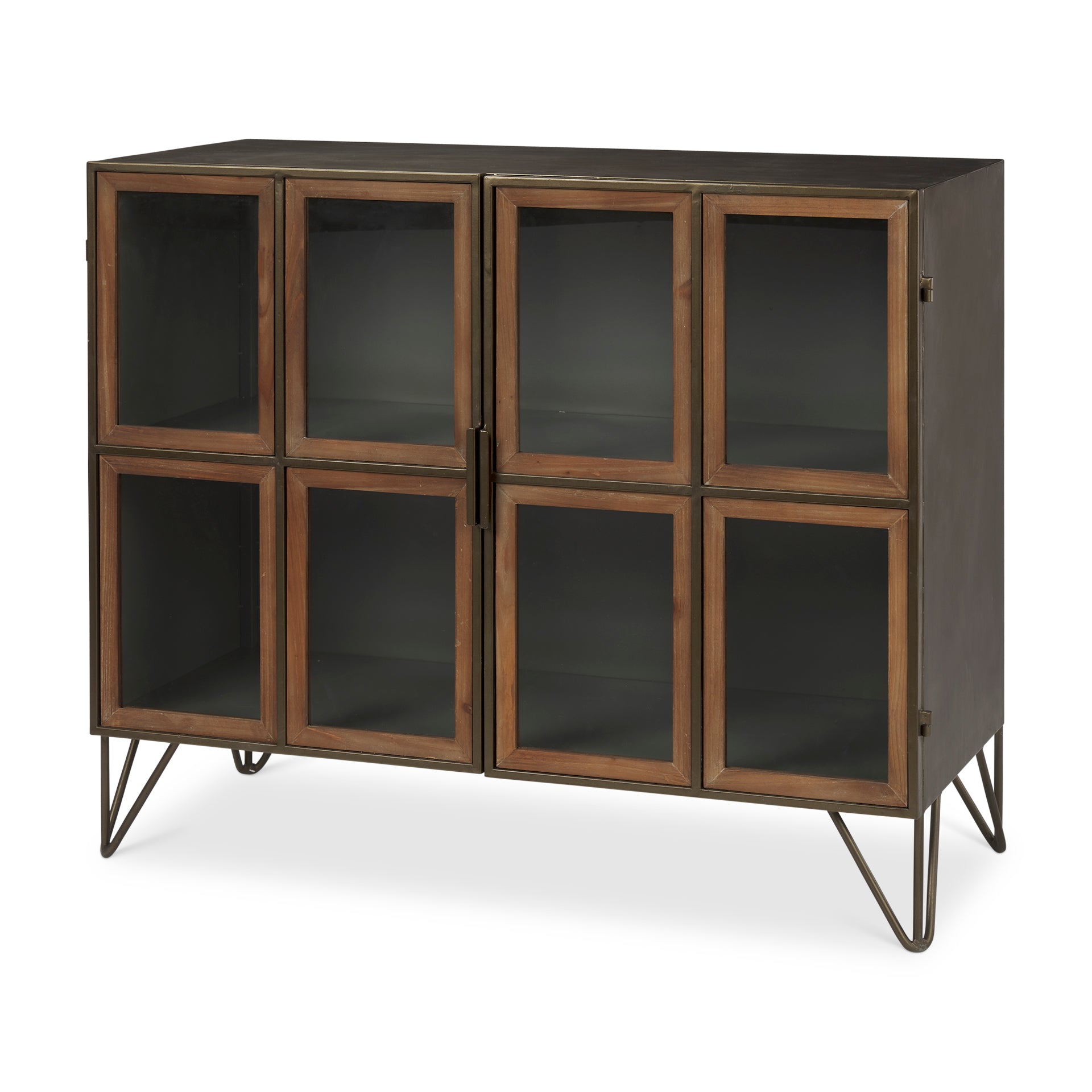 Mercana - Pandora Accent Cabinet in Brown, Iron