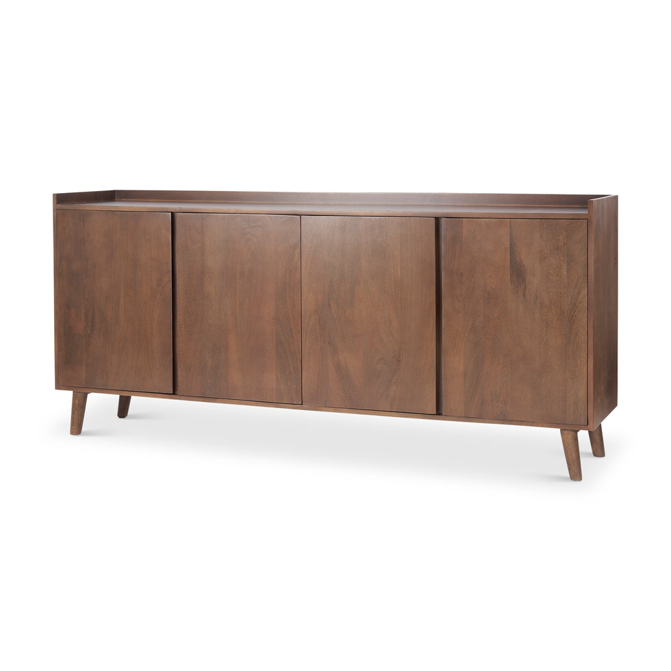 Mercana - Lillie Sideboard in Brown, Solid Wood