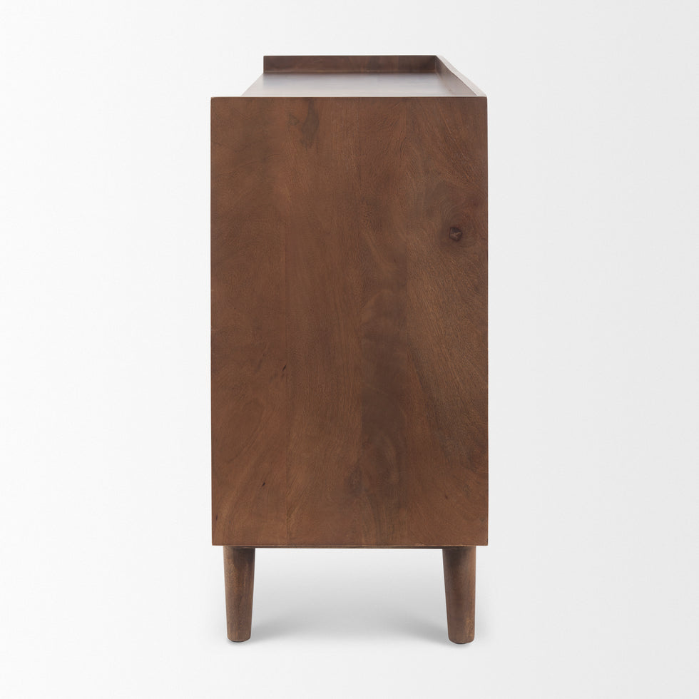 Mercana - Lillie Sideboard in Brown, Solid Wood