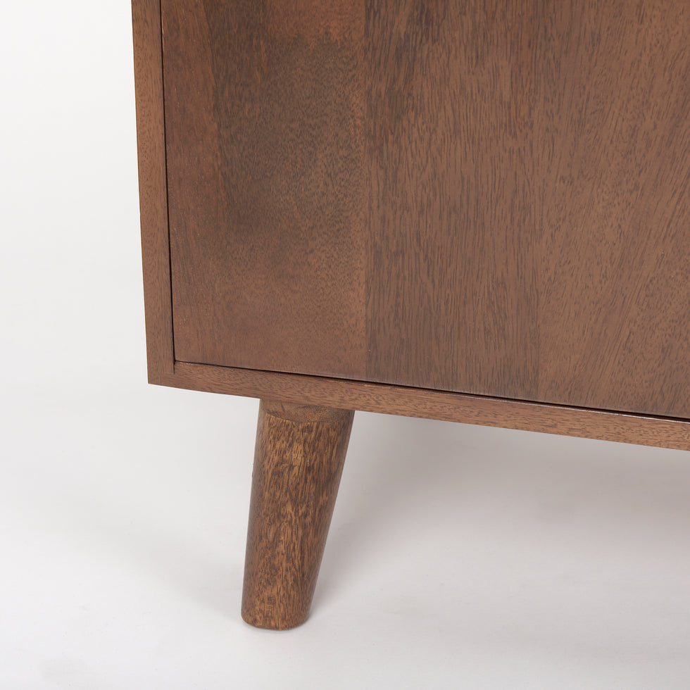 Mercana - Lillie Sideboard in Brown, Solid Wood