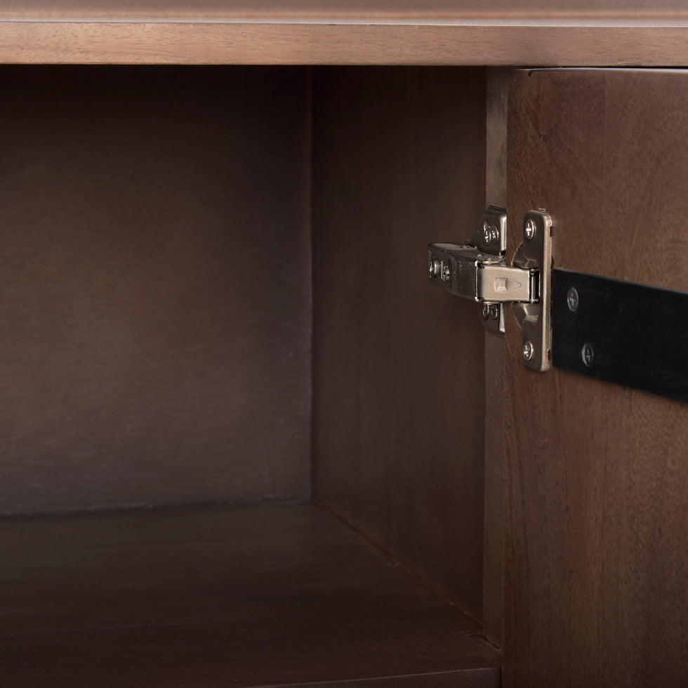 Mercana - Lillie Sideboard in Brown, Solid Wood