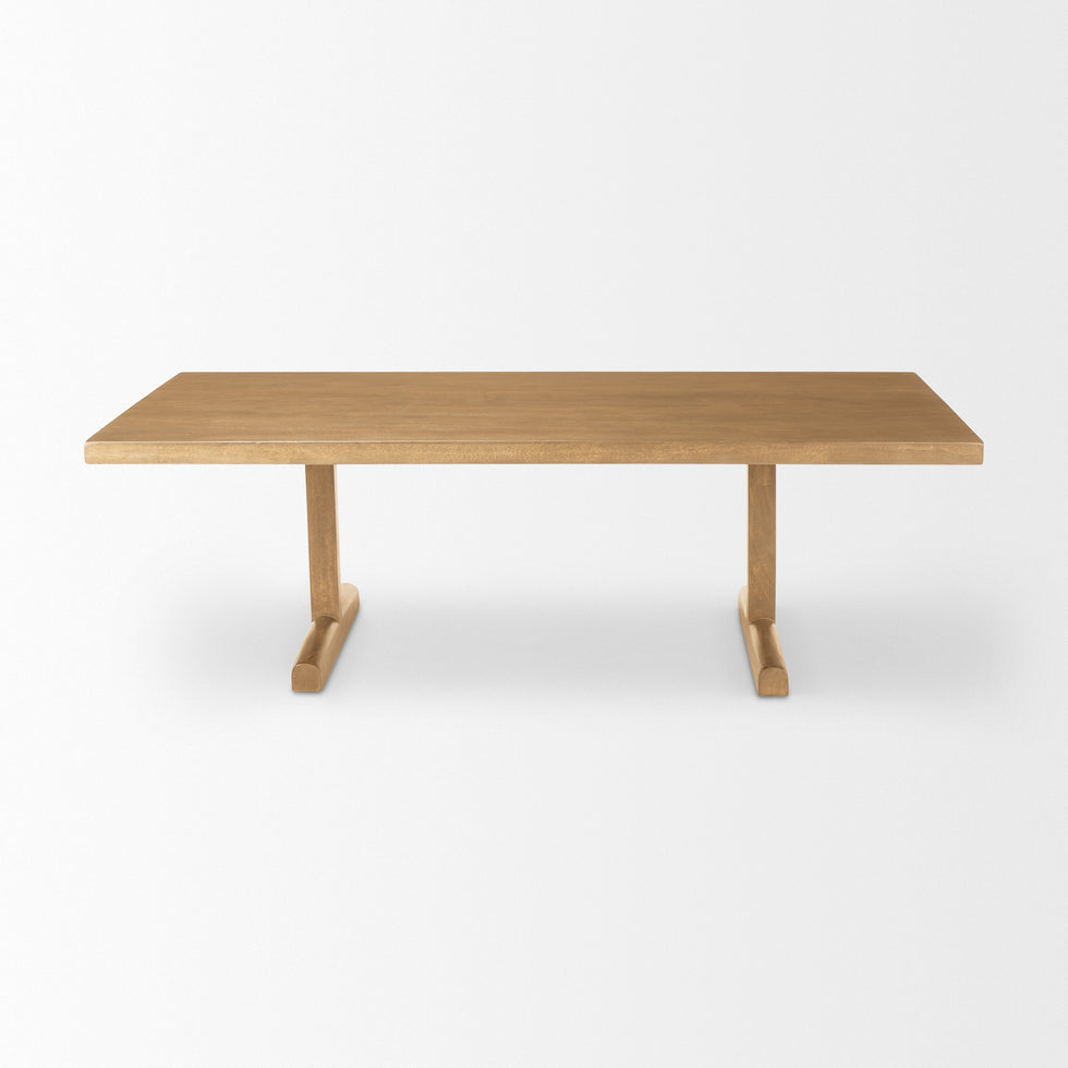 Mercana - Viktor Coffee Table in Brown, Solid Wood