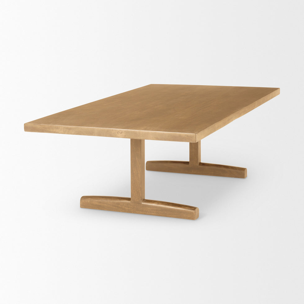 Mercana - Viktor Coffee Table in Brown, Solid Wood