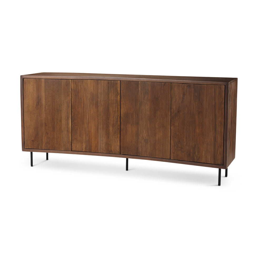 Mercana - Lance Sideboard in Brown, Solid Wood