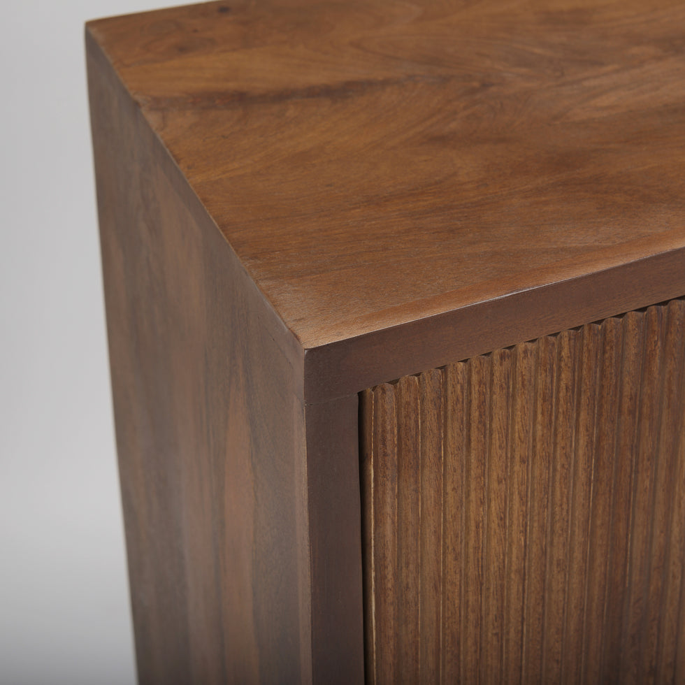 Mercana - Lance Sideboard in Brown, Solid Wood