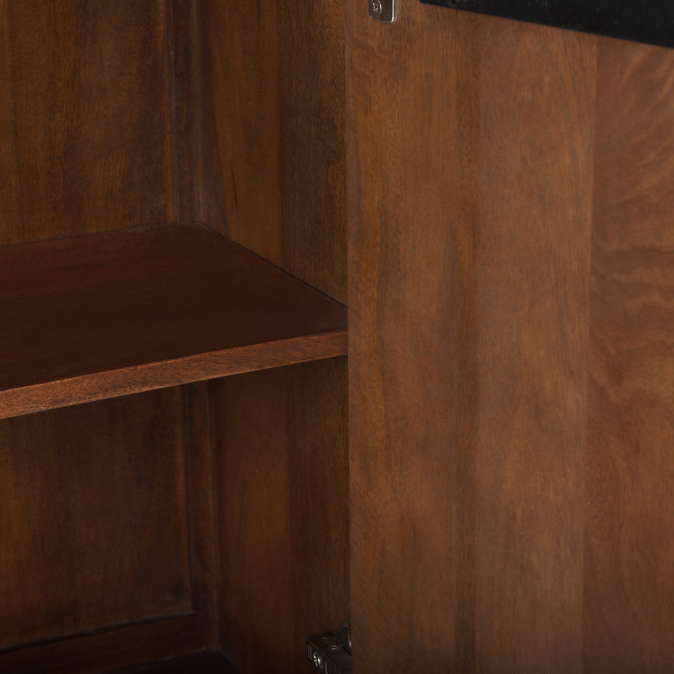 Mercana - Lance Sideboard in Brown, Solid Wood