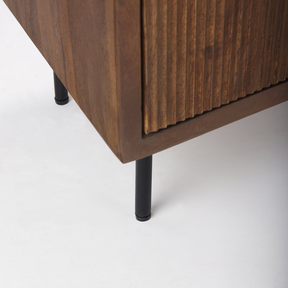 Mercana - Lance Sideboard in Brown, Solid Wood