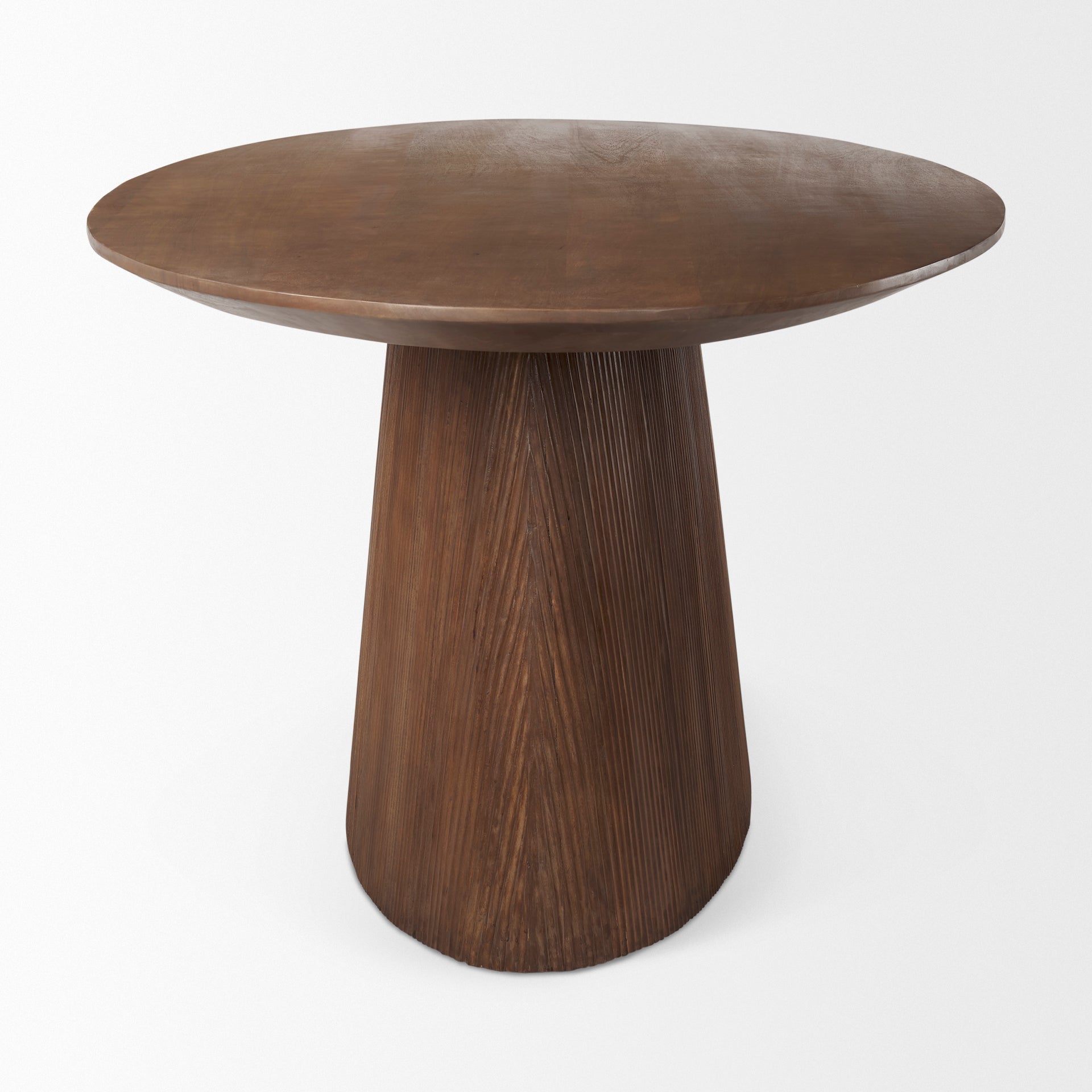 Mercana - Lance Dining Table in Brown, Solid Wood