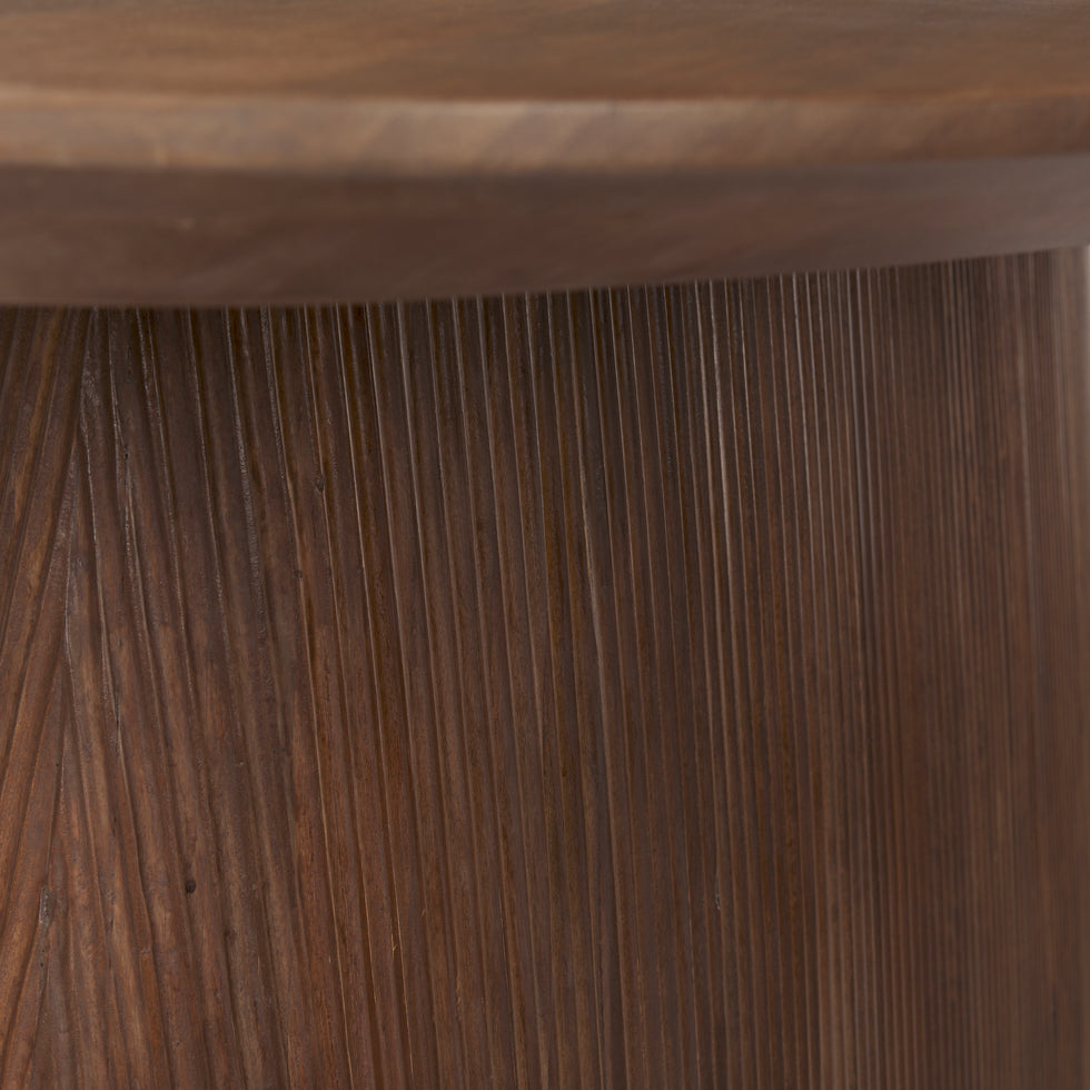 Mercana - Lance Dining Table in Brown, Solid Wood