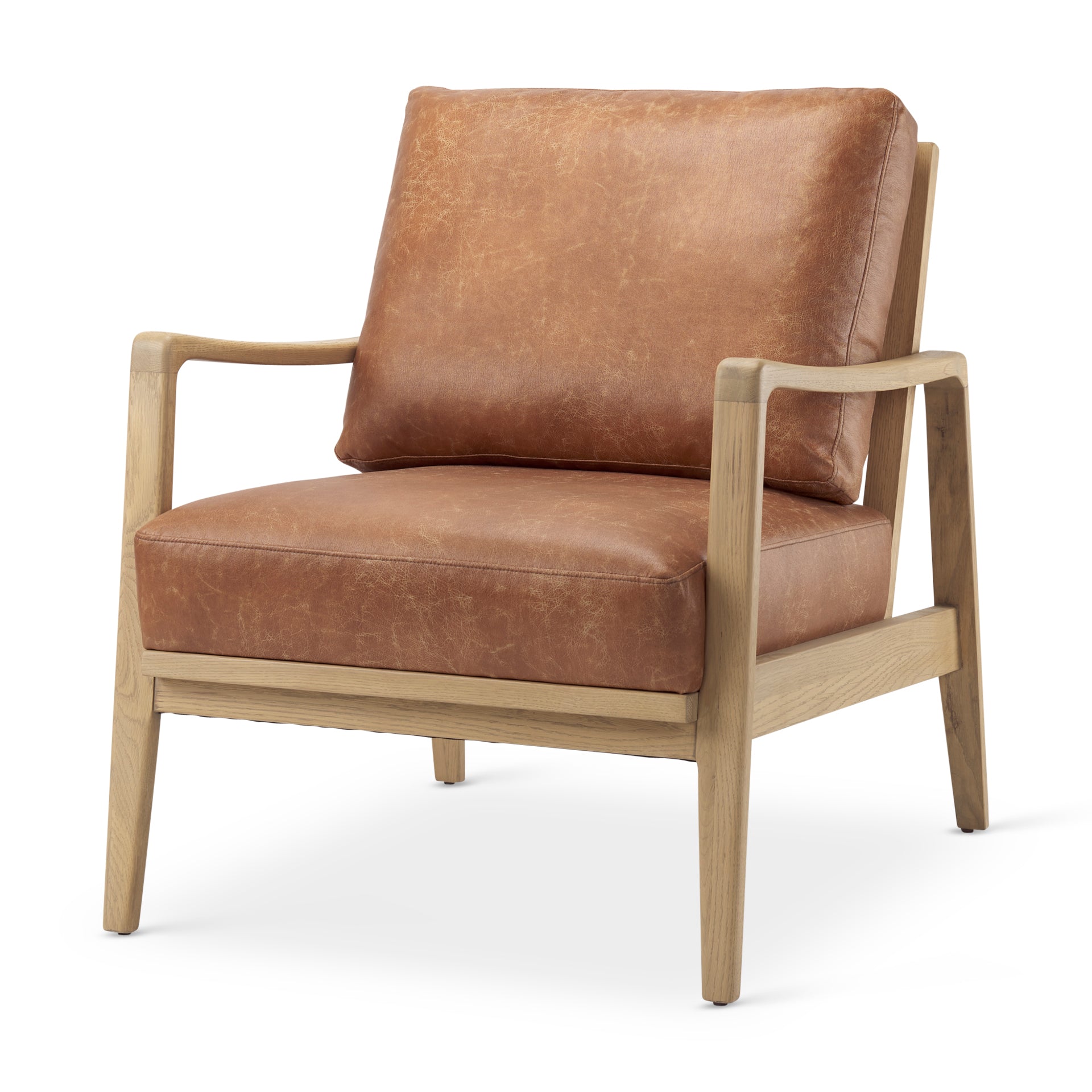 Mercana Raeleigh Leather Accent Chair