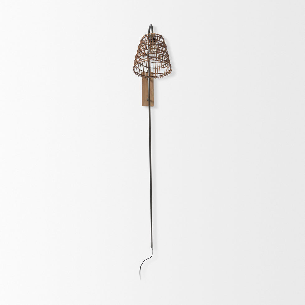 Mercana - Kiley Sconce in Brown, Metal
