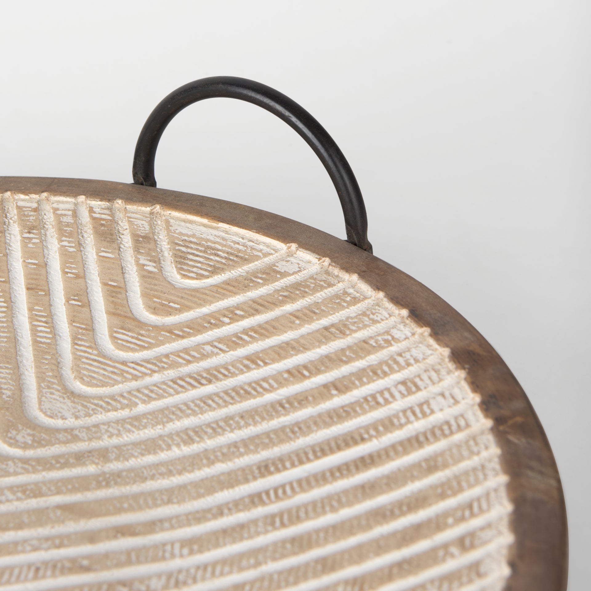 Mercana - Jamila Tray in Brown, Solid Wood