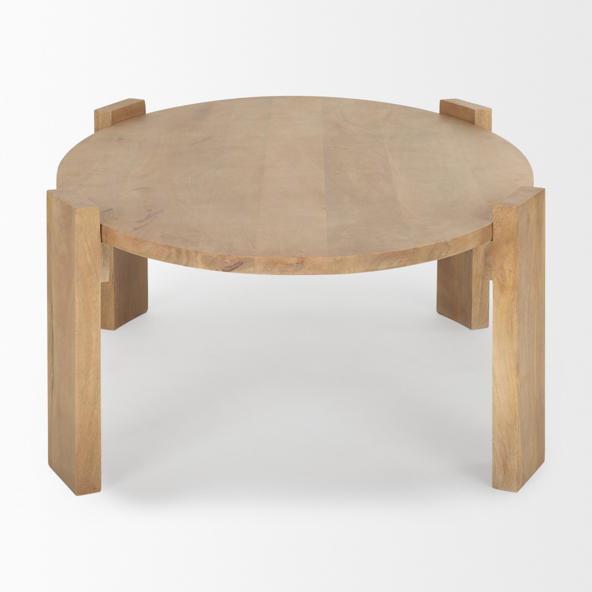 Mercana - Evelyn Coffee Table in Brown, Solid Wood
