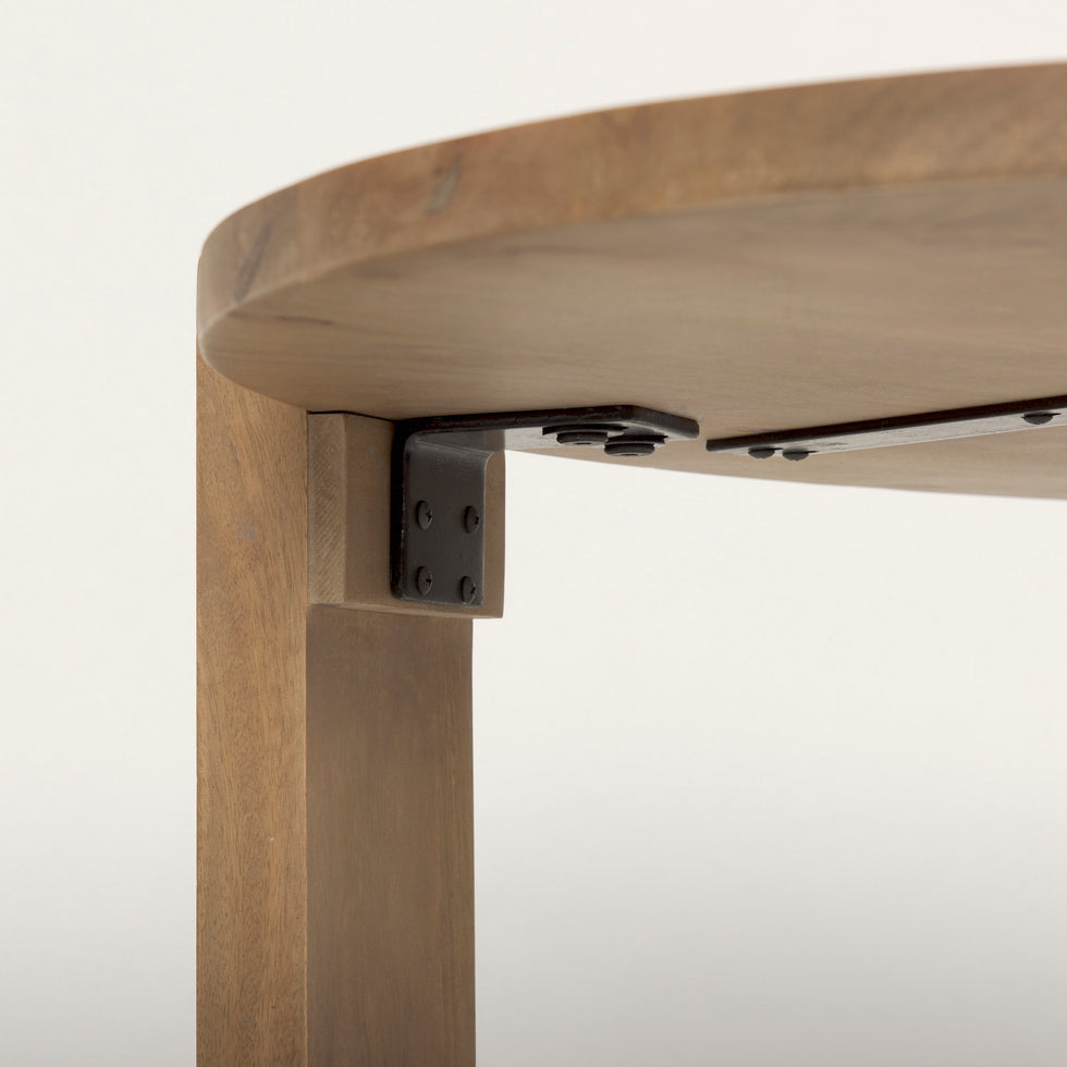 Mercana - Evelyn Coffee Table in Brown, Solid Wood