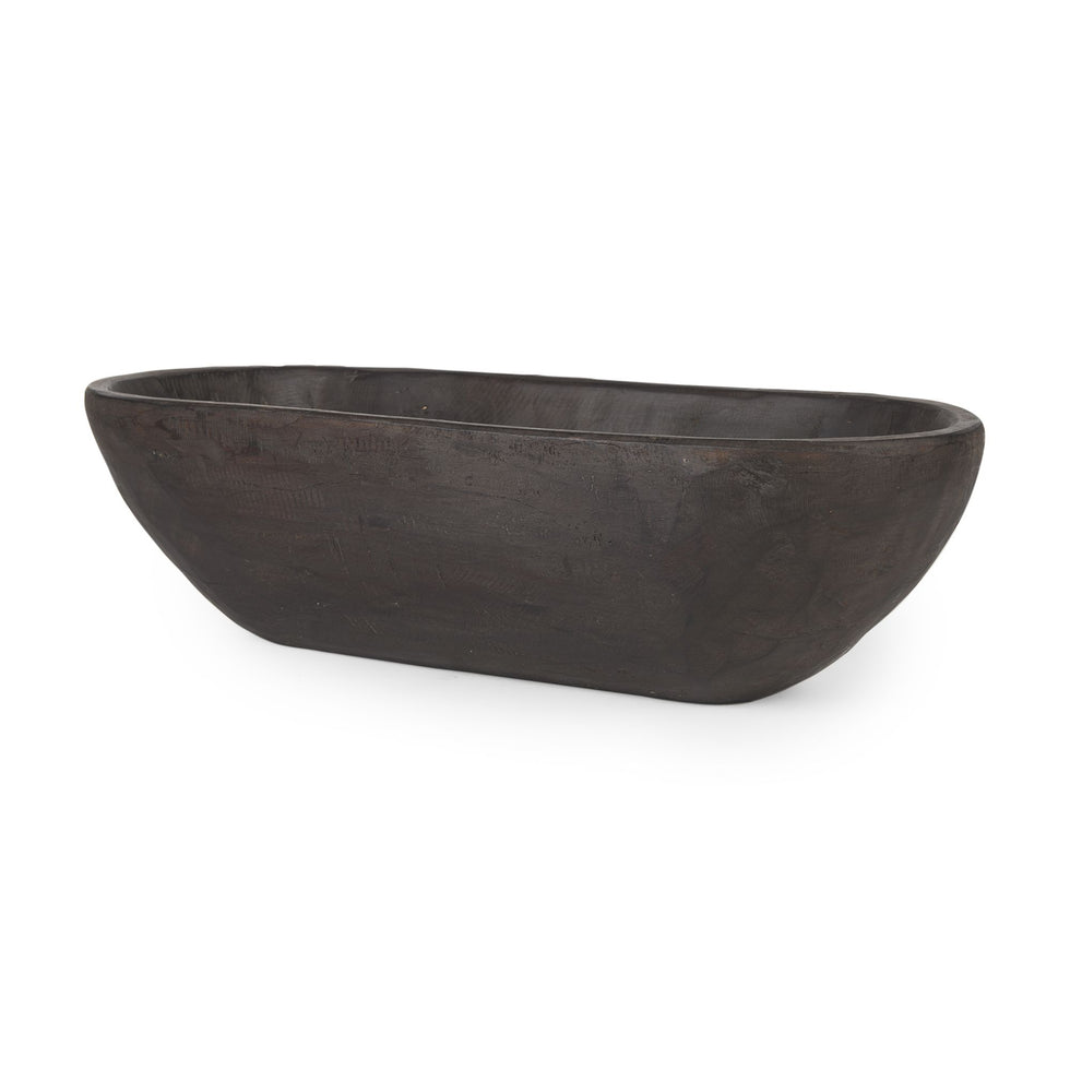 Mercana - Athena Oblong Reclaimed Wood Bowl