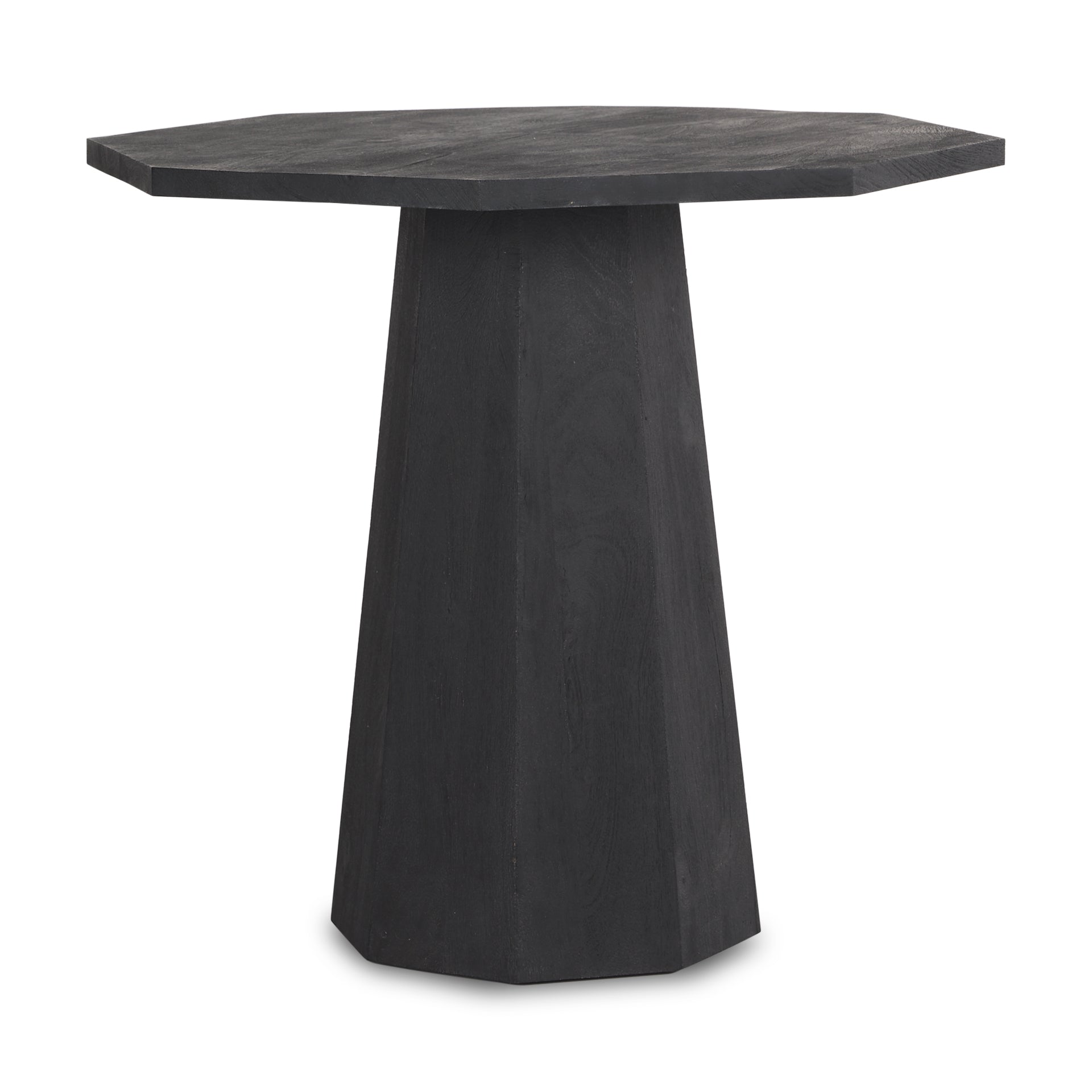 Mercana - Maxine Foyer Table in Black, Solid Wood