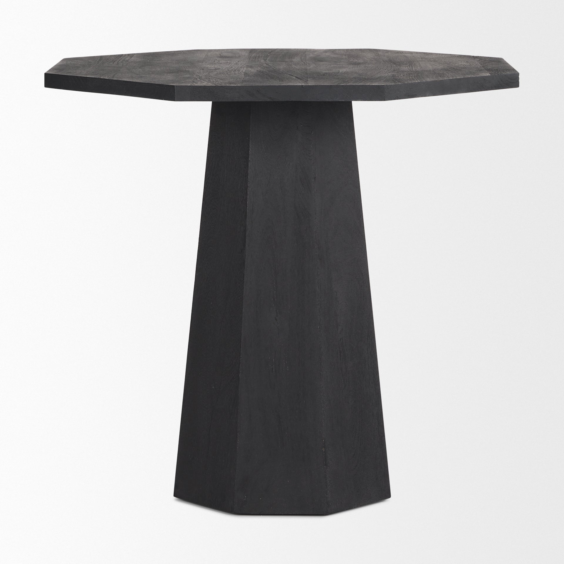 Mercana - Maxine Foyer Table in Black, Solid Wood