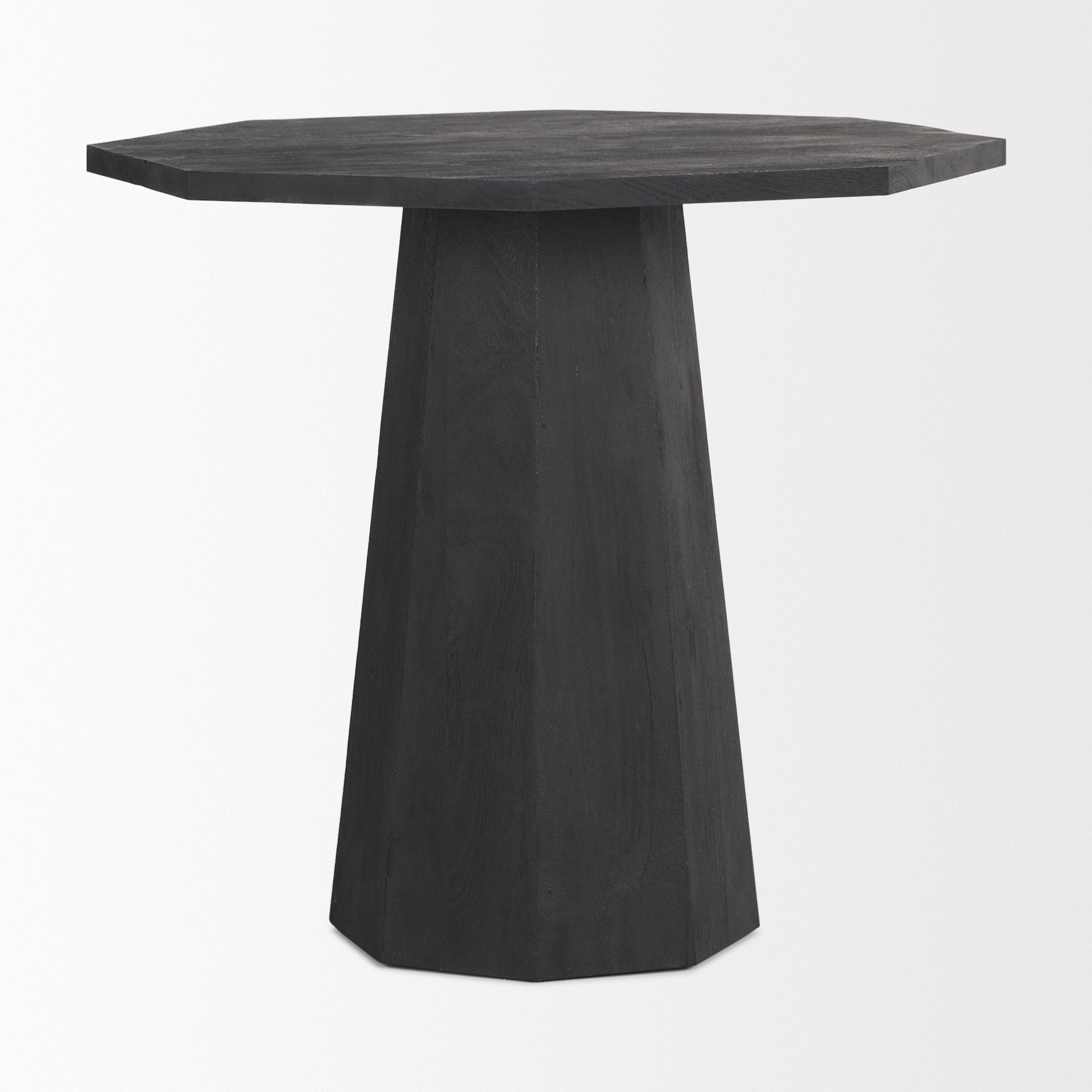 Mercana - Maxine Foyer Table in Black, Solid Wood