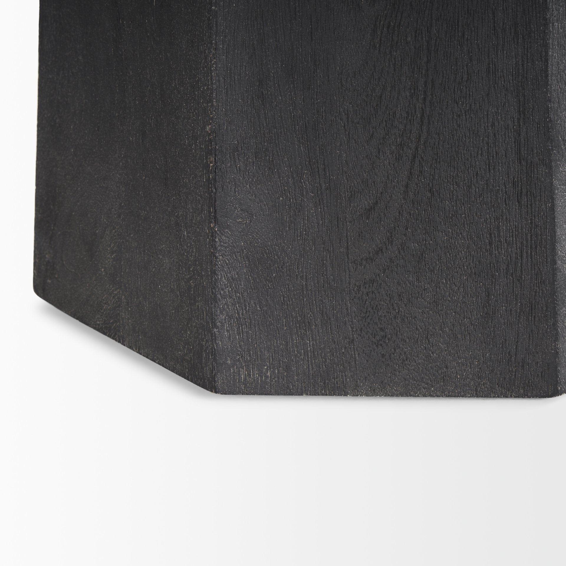 Mercana - Maxine Foyer Table in Black, Solid Wood