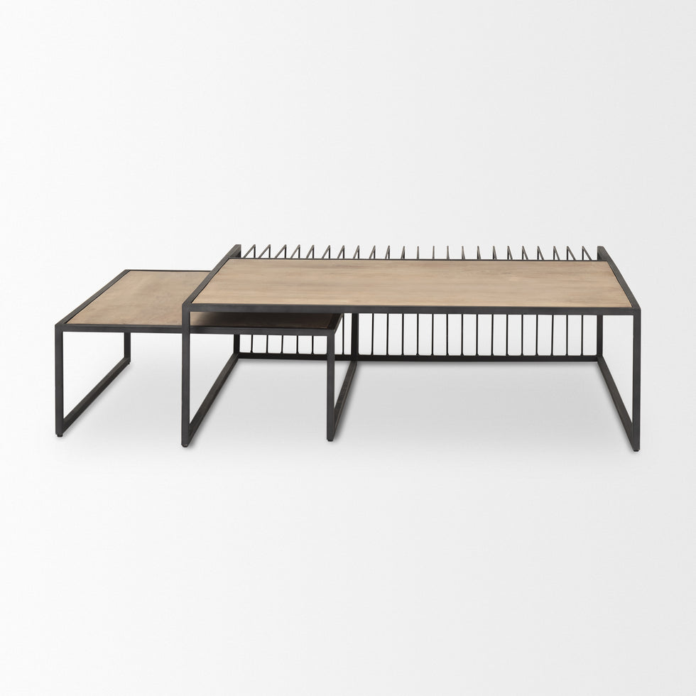 Mercana - Miles Coffee Table in Brown, Wood