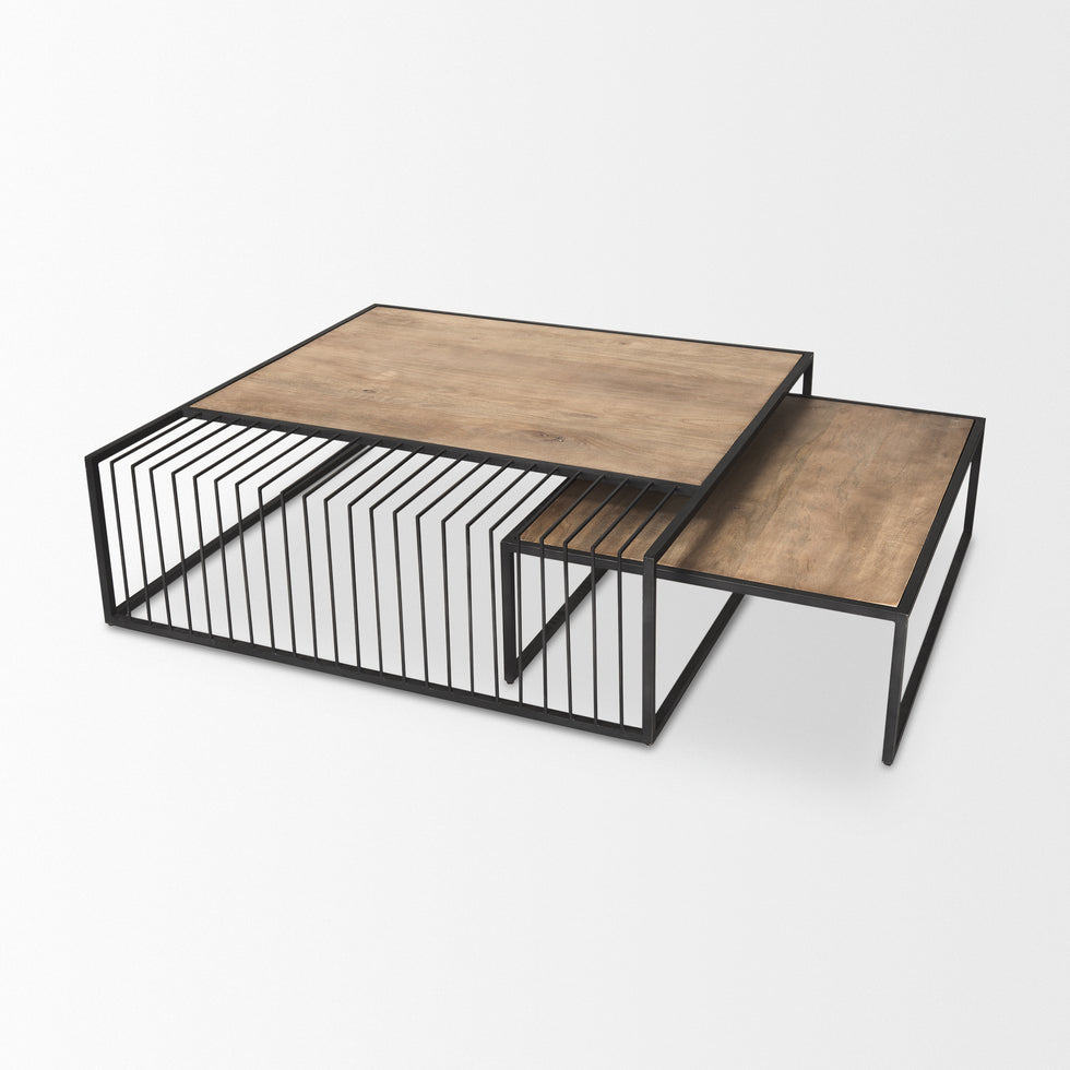 Mercana - Miles Coffee Table in Brown, Wood