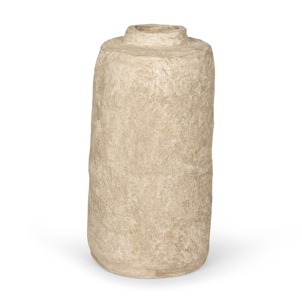 Mercana - Rama Large Paper Mache Floor Vase