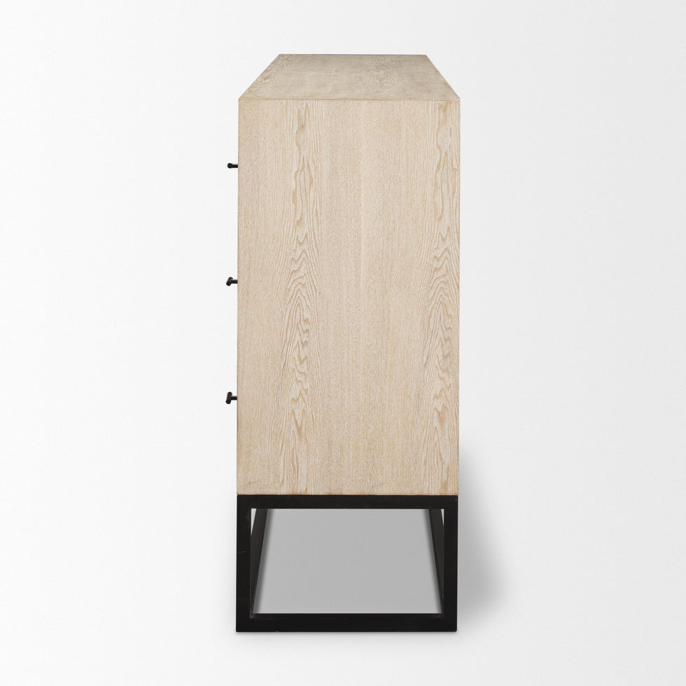 Mercana Ciara Sideboard - Beige, Fir Veneer