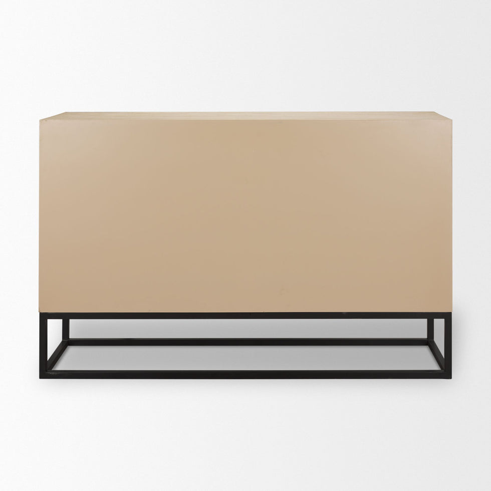 Mercana Ciara Sideboard - Beige, Fir Veneer