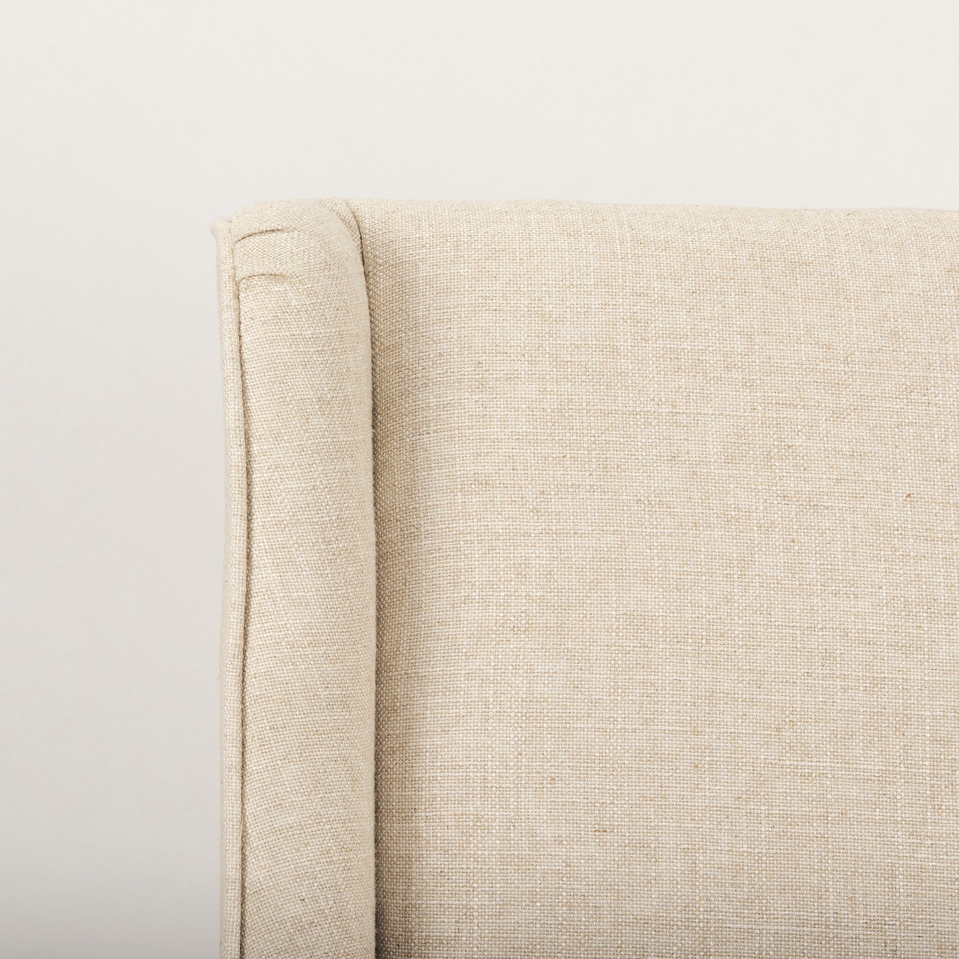 Mercana - Kensington Dining Chair in Brown/Cream, Solid Wood