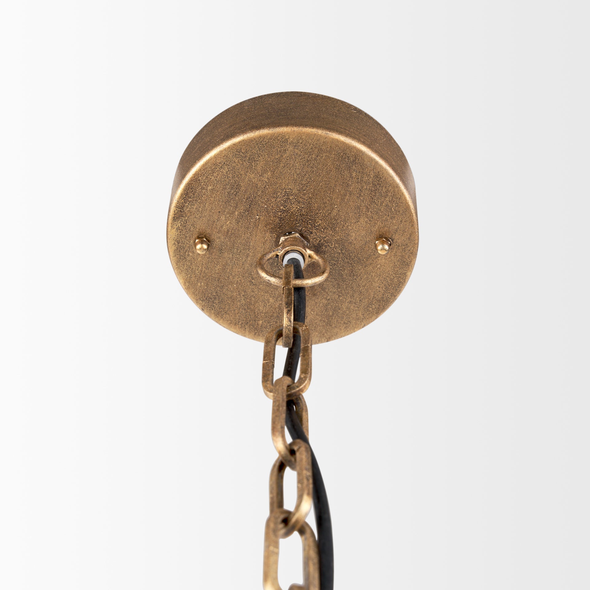 Mercana - Rhone Chandelier in Gold, Metal/Wood