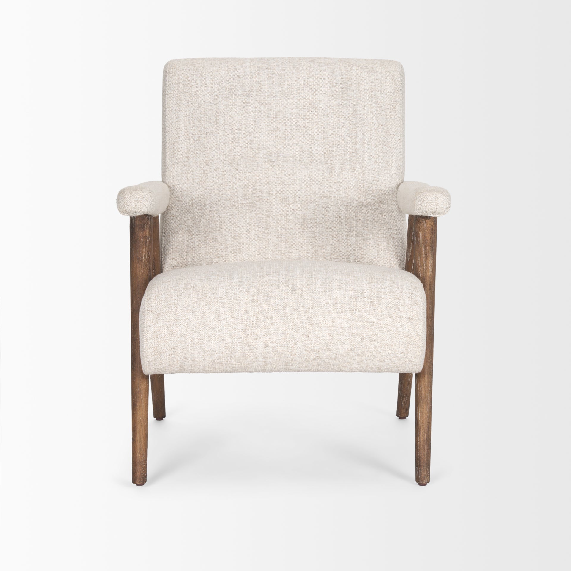 Mercana - Nico Accent Chair in Brown, Fabric