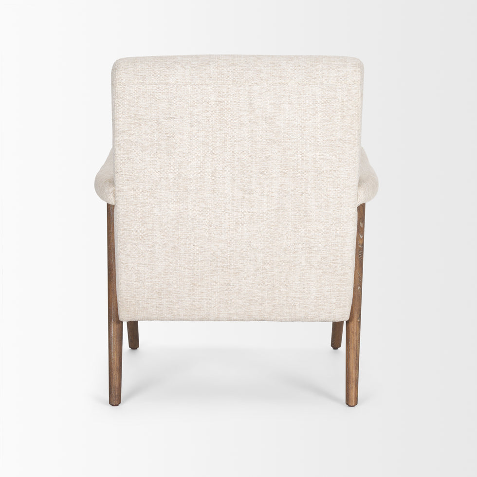 Mercana - Nico Accent Chair in Brown, Fabric