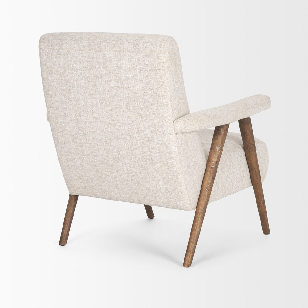 Mercana - Nico Accent Chair in Brown, Fabric