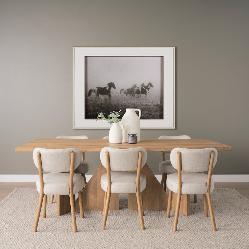 Mercana - Owen Dining Chair (Set of 2) in Brown, Solid Wood
