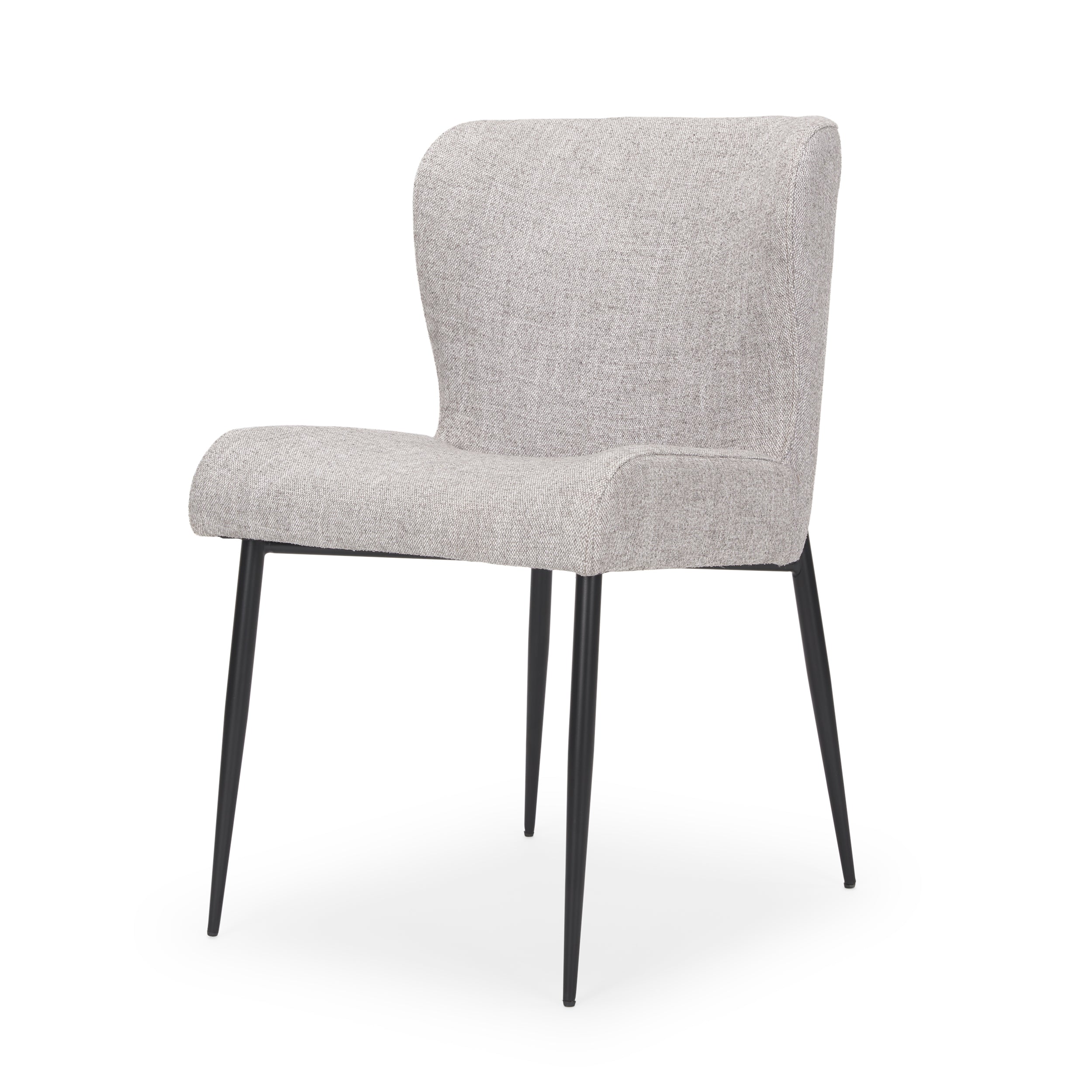 Mercana - Hartt Dining Chair in Gray, Fabric