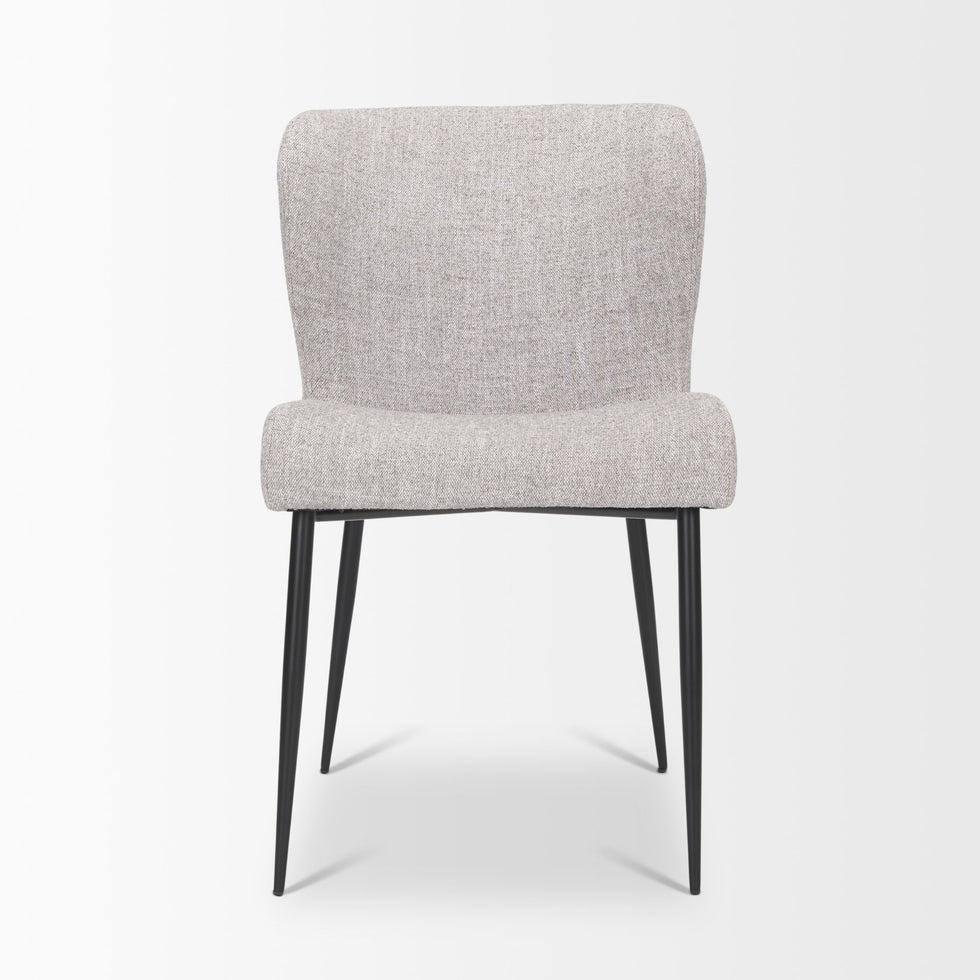 Mercana - Hartt Dining Chair in Gray, Fabric
