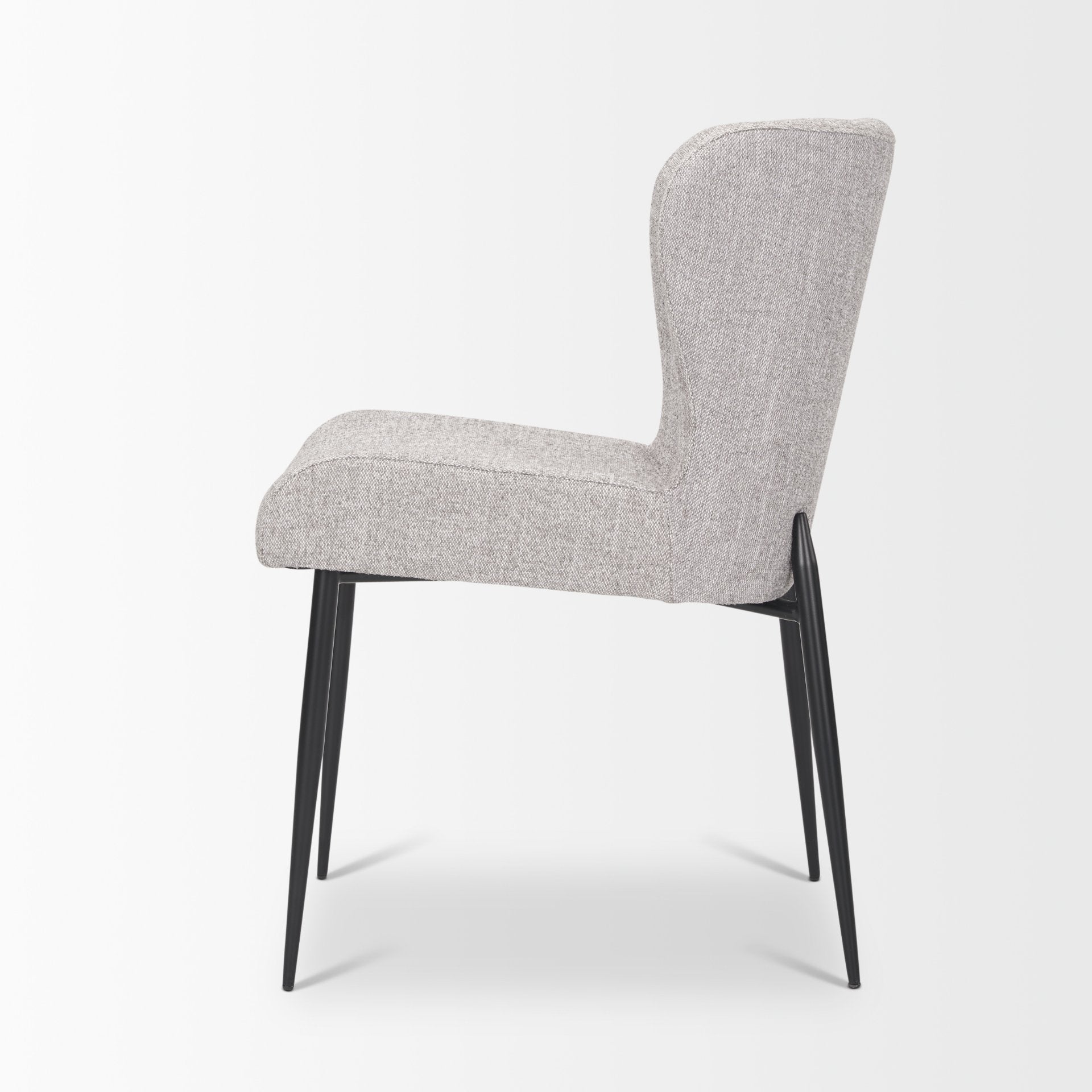 Mercana - Hartt Dining Chair in Gray, Fabric