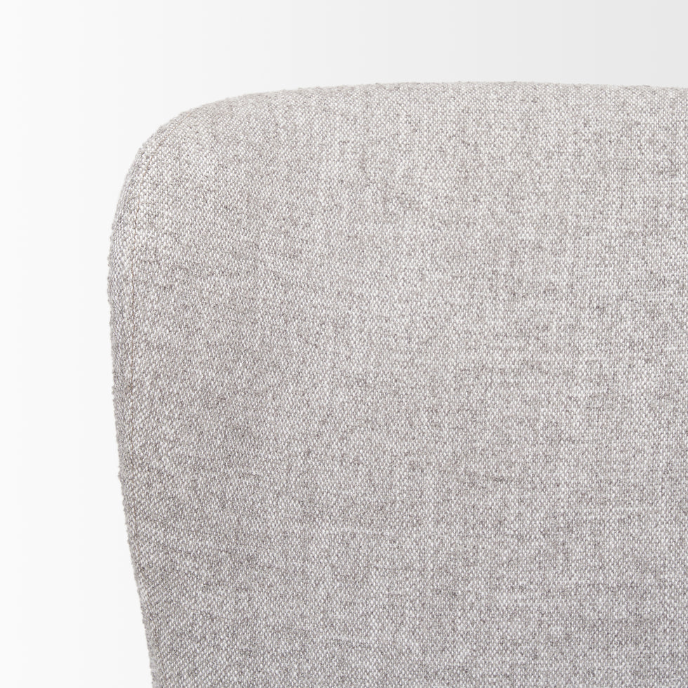 Mercana - Hartt Dining Chair in Gray, Fabric