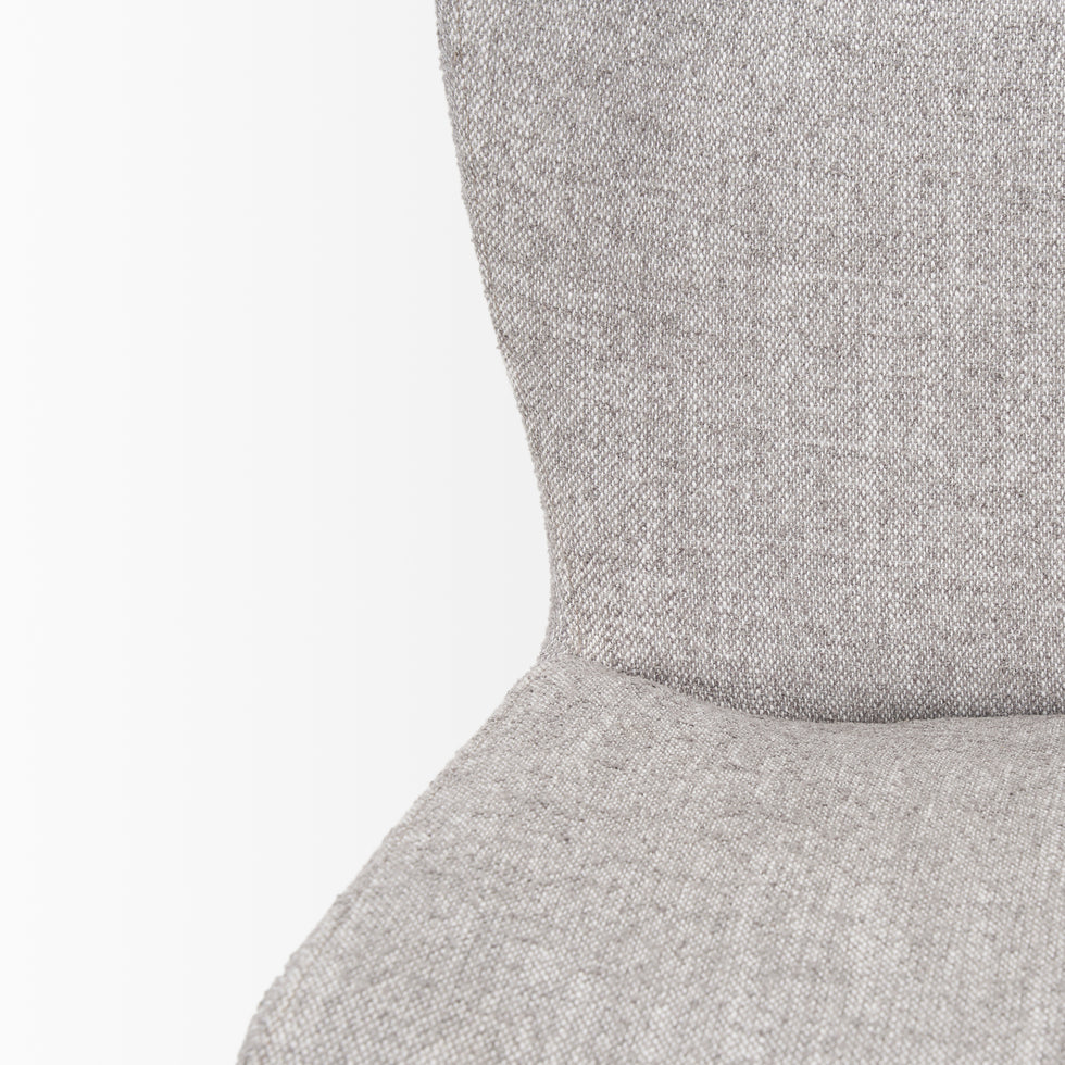 Mercana - Hartt Dining Chair in Gray, Fabric