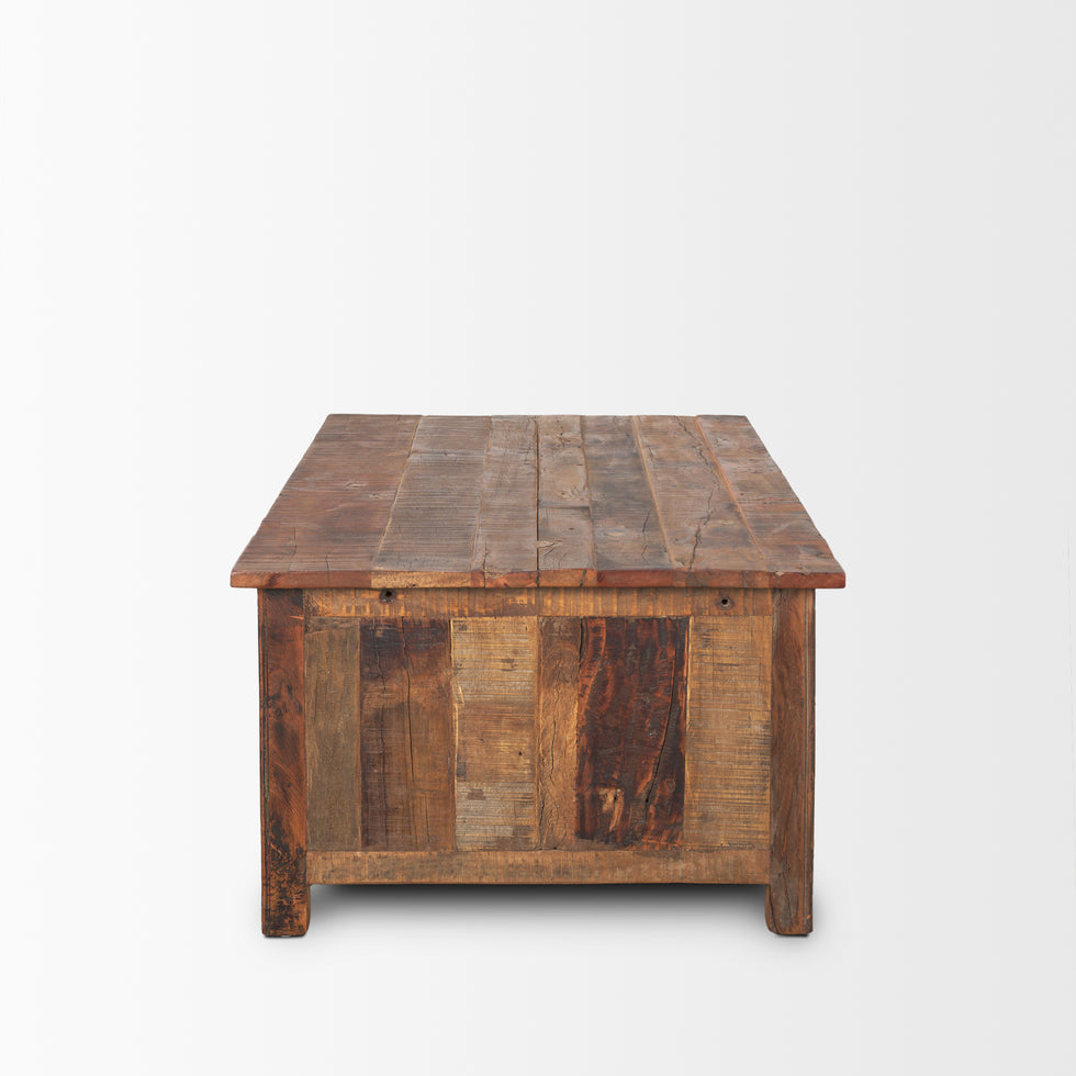 Mercana - Wilton Coffee Table in Brown, Solid Wood