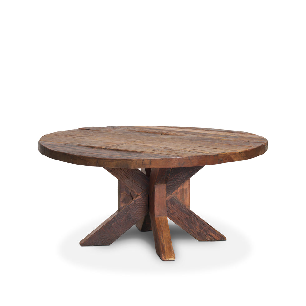 Mercana - Heidi Coffee Table in Brown, Solid Wood