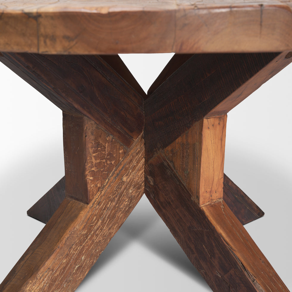 Mercana - Heidi Coffee Table in Brown, Solid Wood