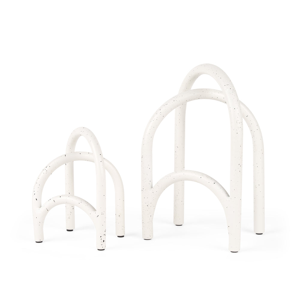 Mercana - Springe Object in White, Metal