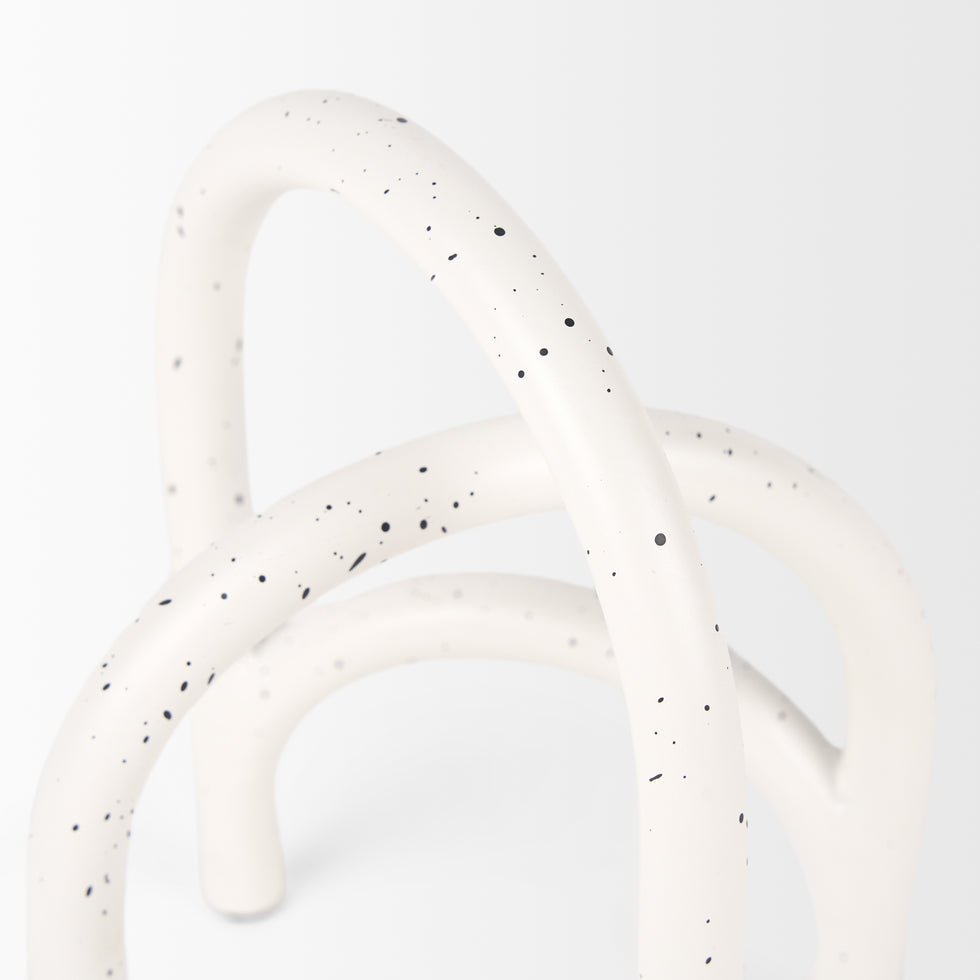 Mercana - Springe Object in White, Metal