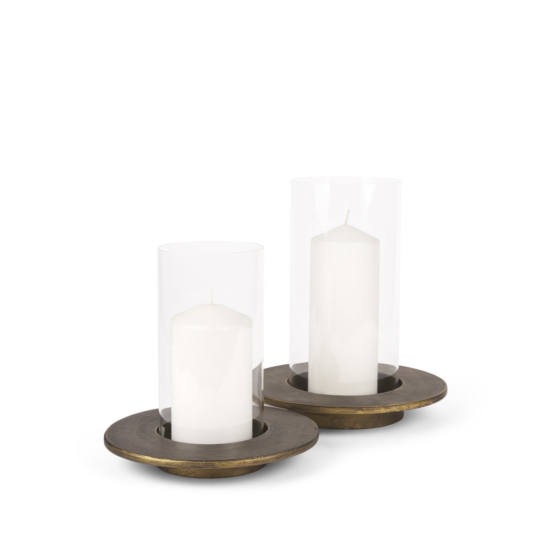 Mercana - Vivian Candle Holders in Gold, Metal