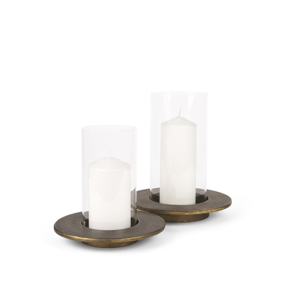 Mercana - Vivian Candle Holders in Gold, Metal