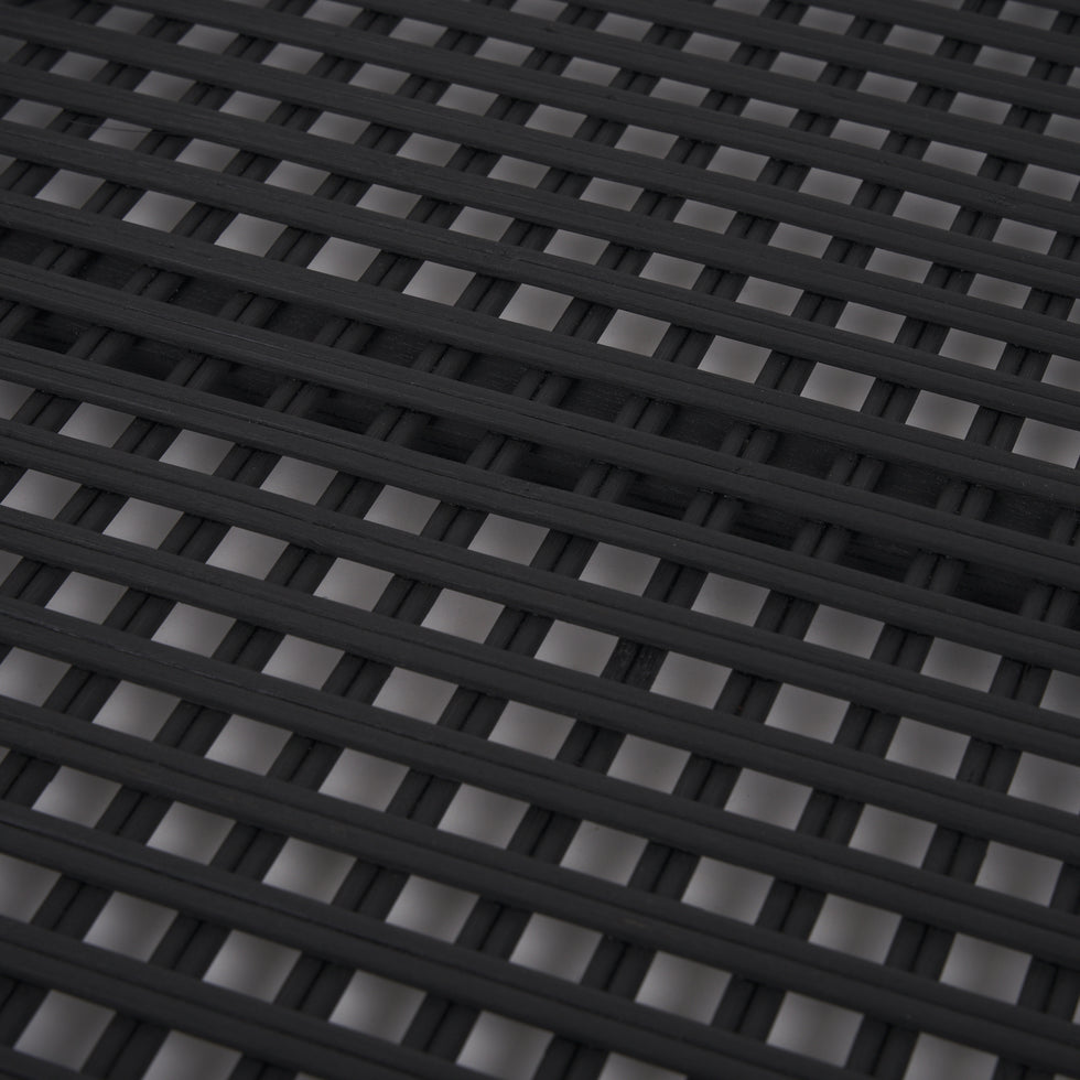 Mercana - Thea Trays in Black, Wicker