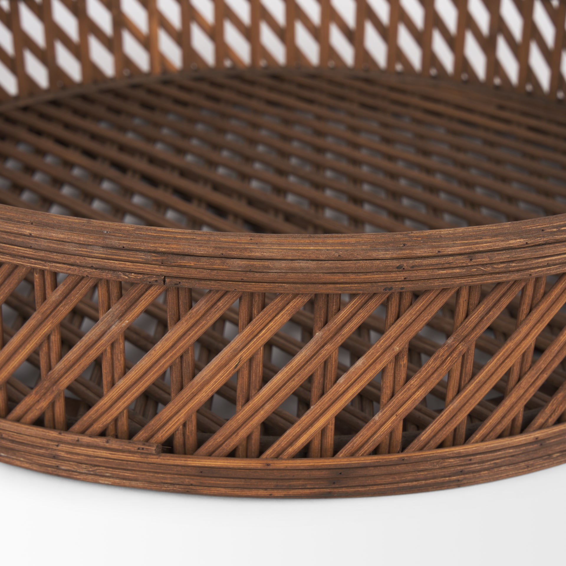 Mercana - Thala Trays in Brown, Wicker