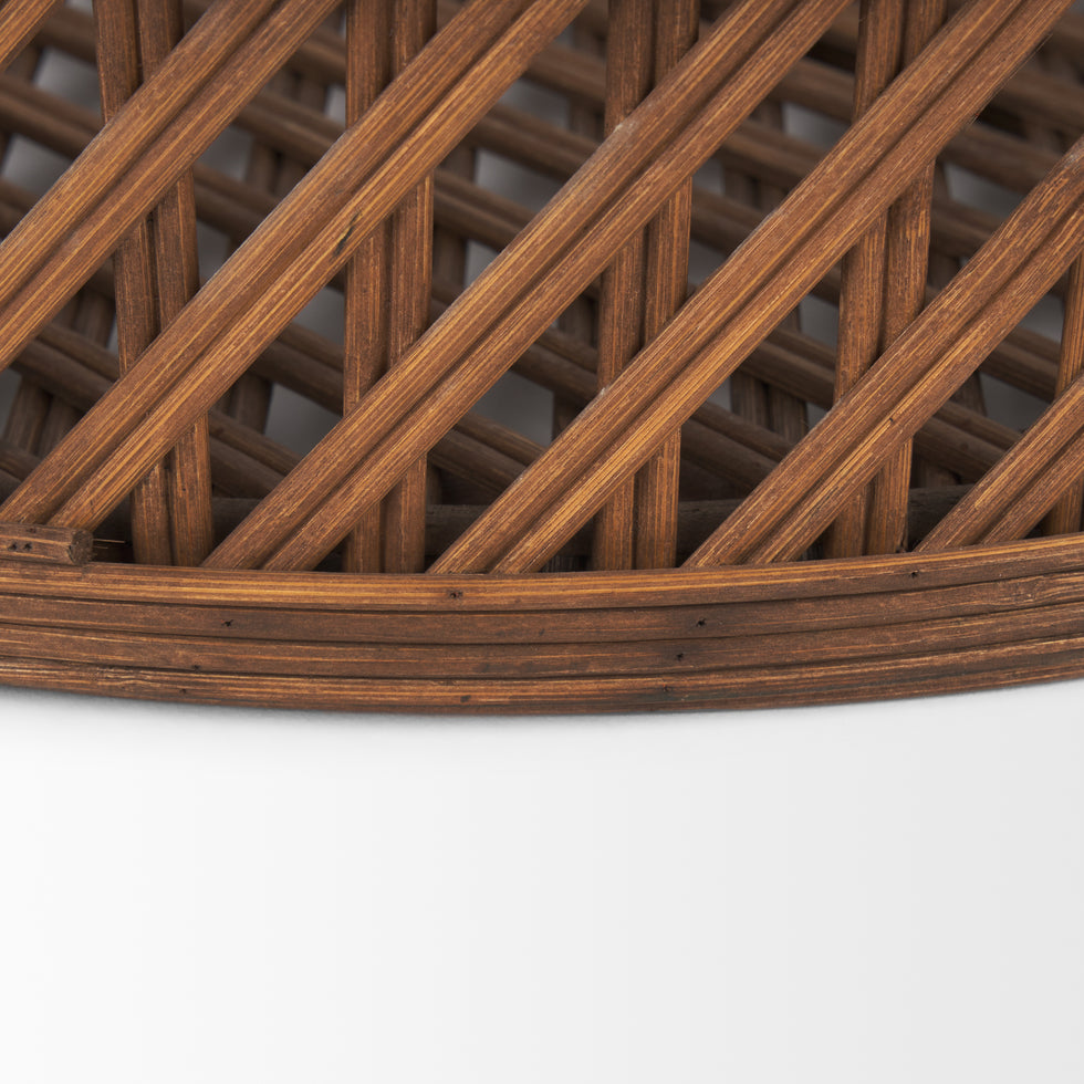 Mercana - Thala Trays in Brown, Wicker